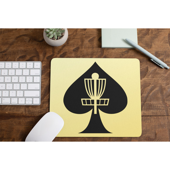 Disc Golf ACED BASKET Mouse Pad Golf Basket Gaming Desk Mat Custom Gift Desk Lap - Picture 7 of 8